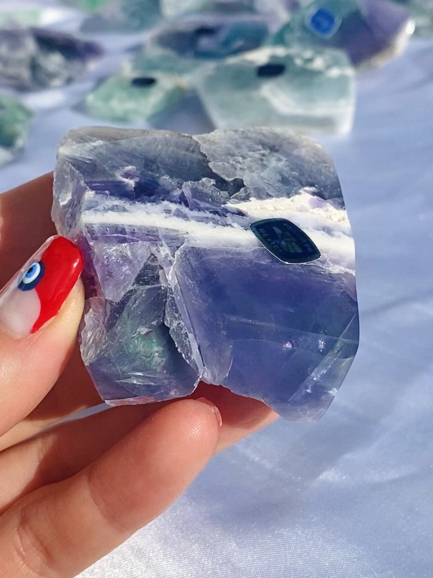 Fluorite Slice | Clarity | Focus | Decisiveness