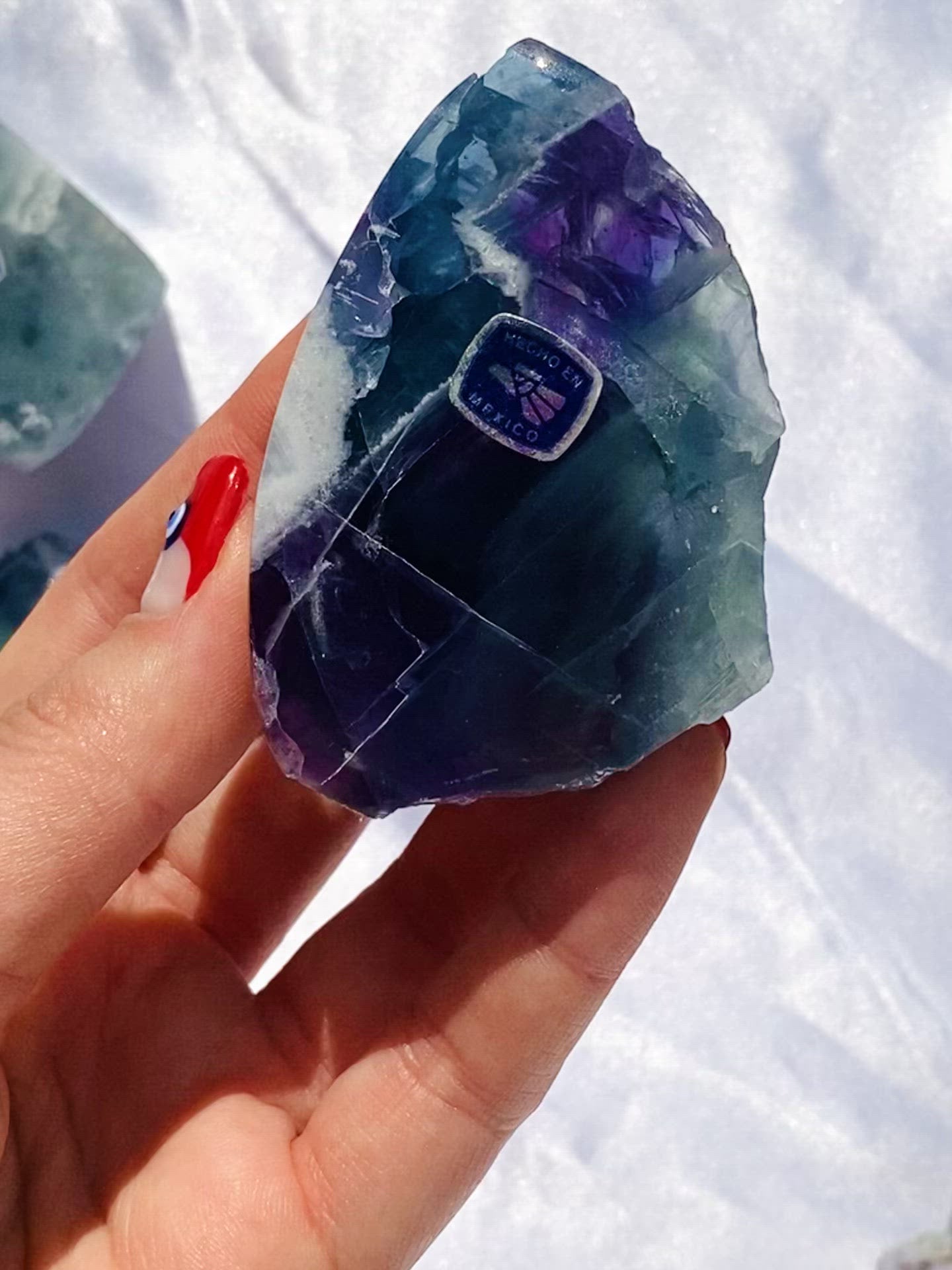 Fluorite Slice | Clarity | Focus | Decisiveness