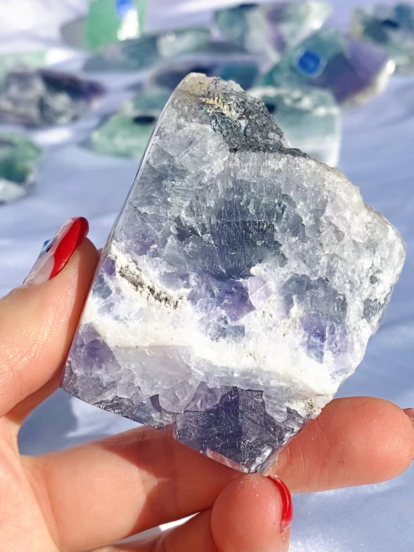 Fluorite Slice | Clarity | Focus | Decisiveness