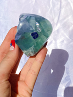 Load image into Gallery viewer, Fluorite Slice | Clarity | Focus | Decisiveness
