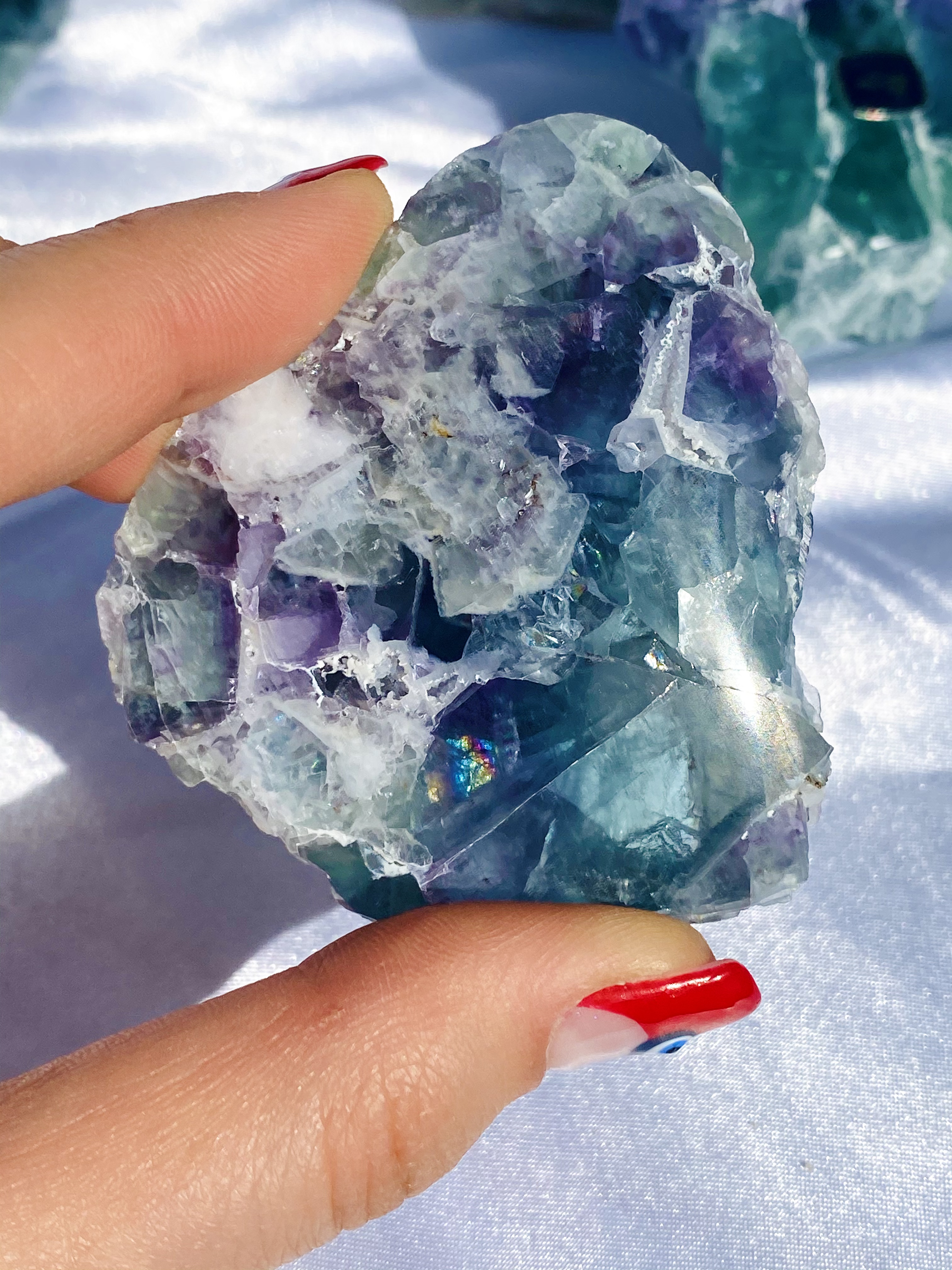 Fluorite Slice | Clarity | Focus | Decisiveness