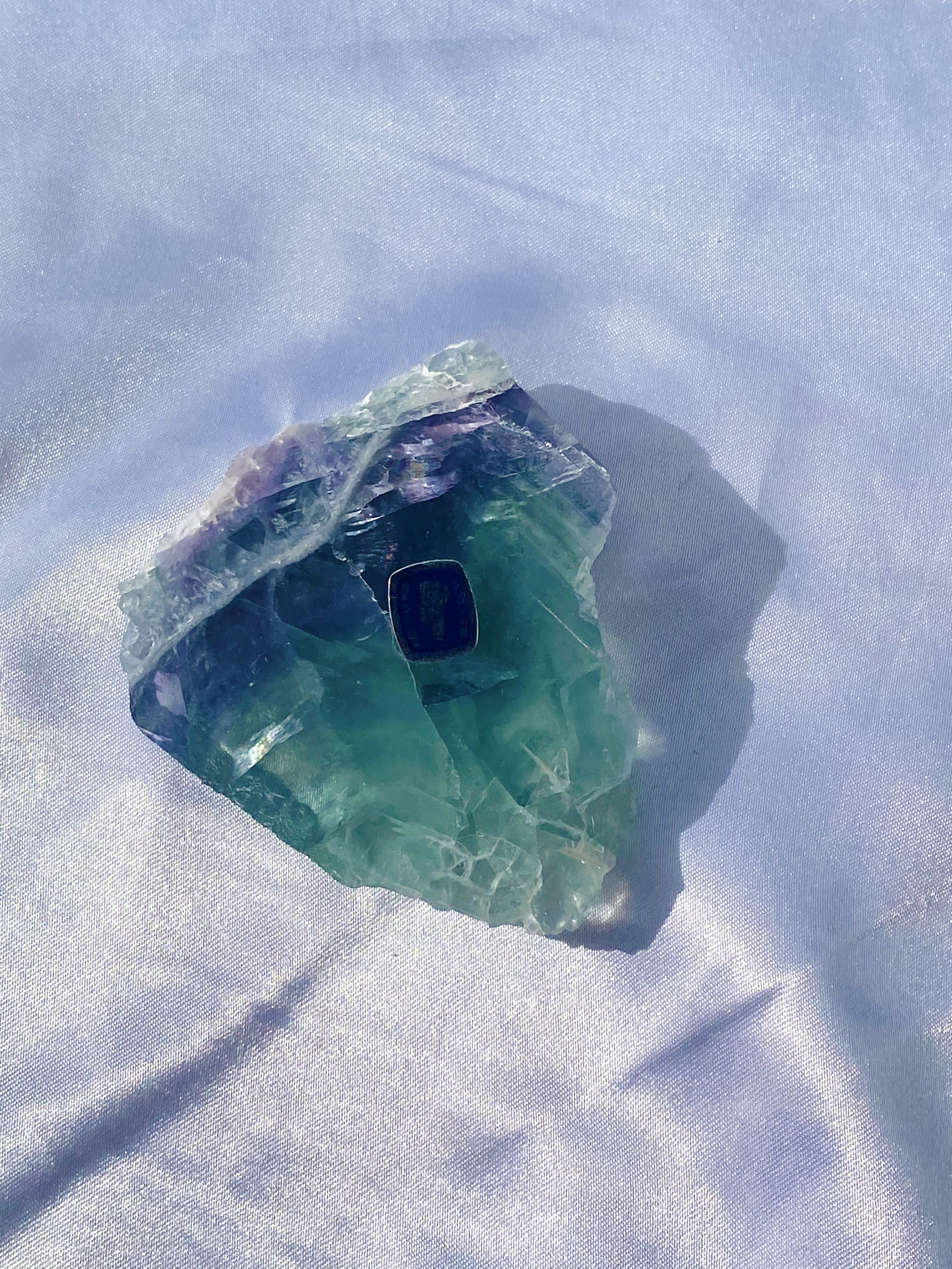 Fluorite Slice | Clarity | Focus | Decisiveness