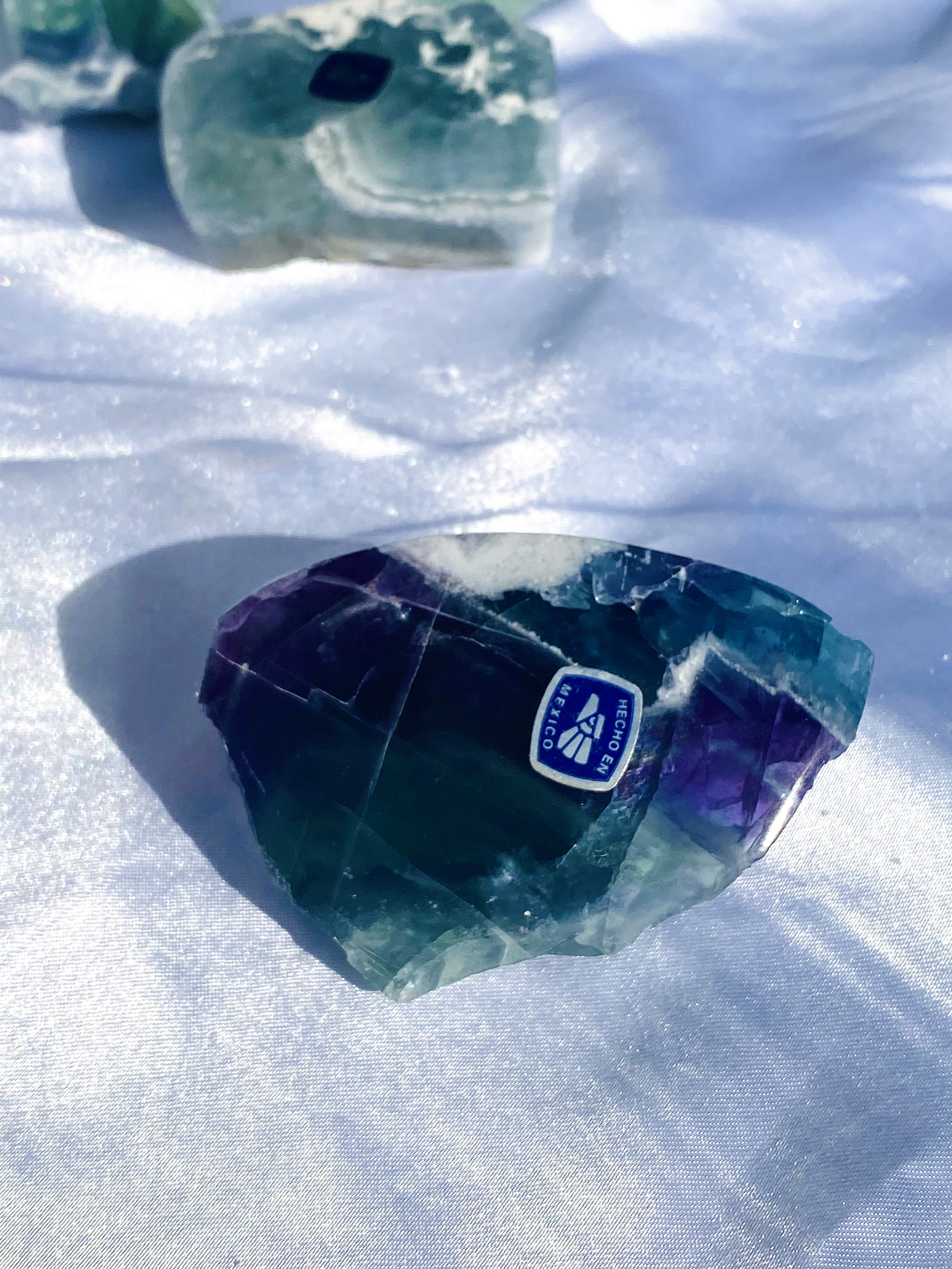 Fluorite Slice | Clarity | Focus | Decisiveness