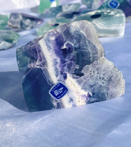 Fluorite Slice | Clarity | Focus | Decisiveness