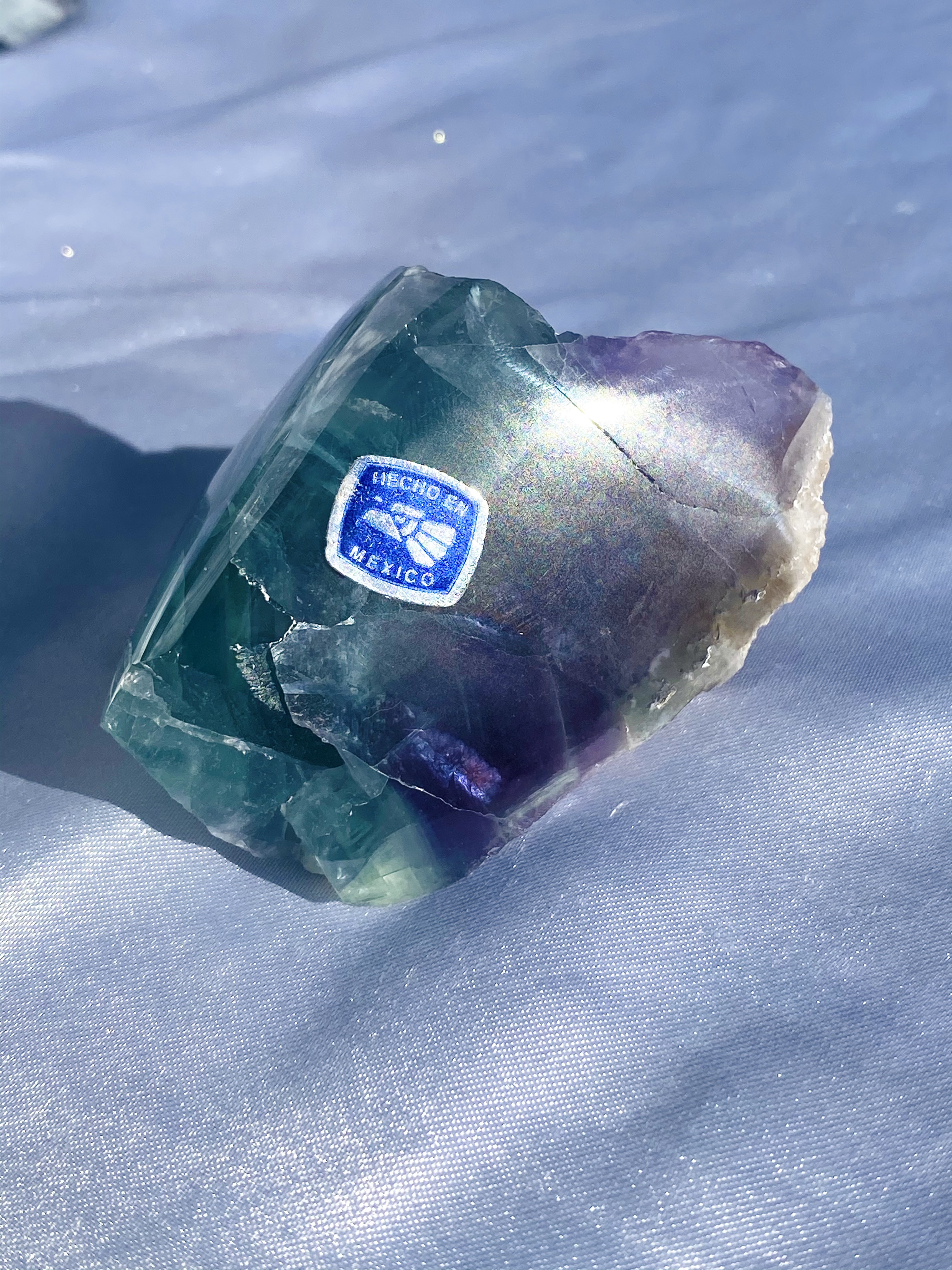 Fluorite Slice | Clarity | Focus | Decisiveness