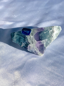 Fluorite Slice | Clarity | Focus | Decisiveness