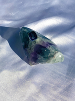 Load image into Gallery viewer, Fluorite Slice | Clarity | Focus | Decisiveness
