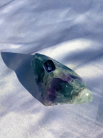 Load image into Gallery viewer, Fluorite Slice | Clarity | Focus | Decisiveness
