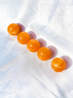 Load image into Gallery viewer, Small orange calcite sphere - Intuitively selected
