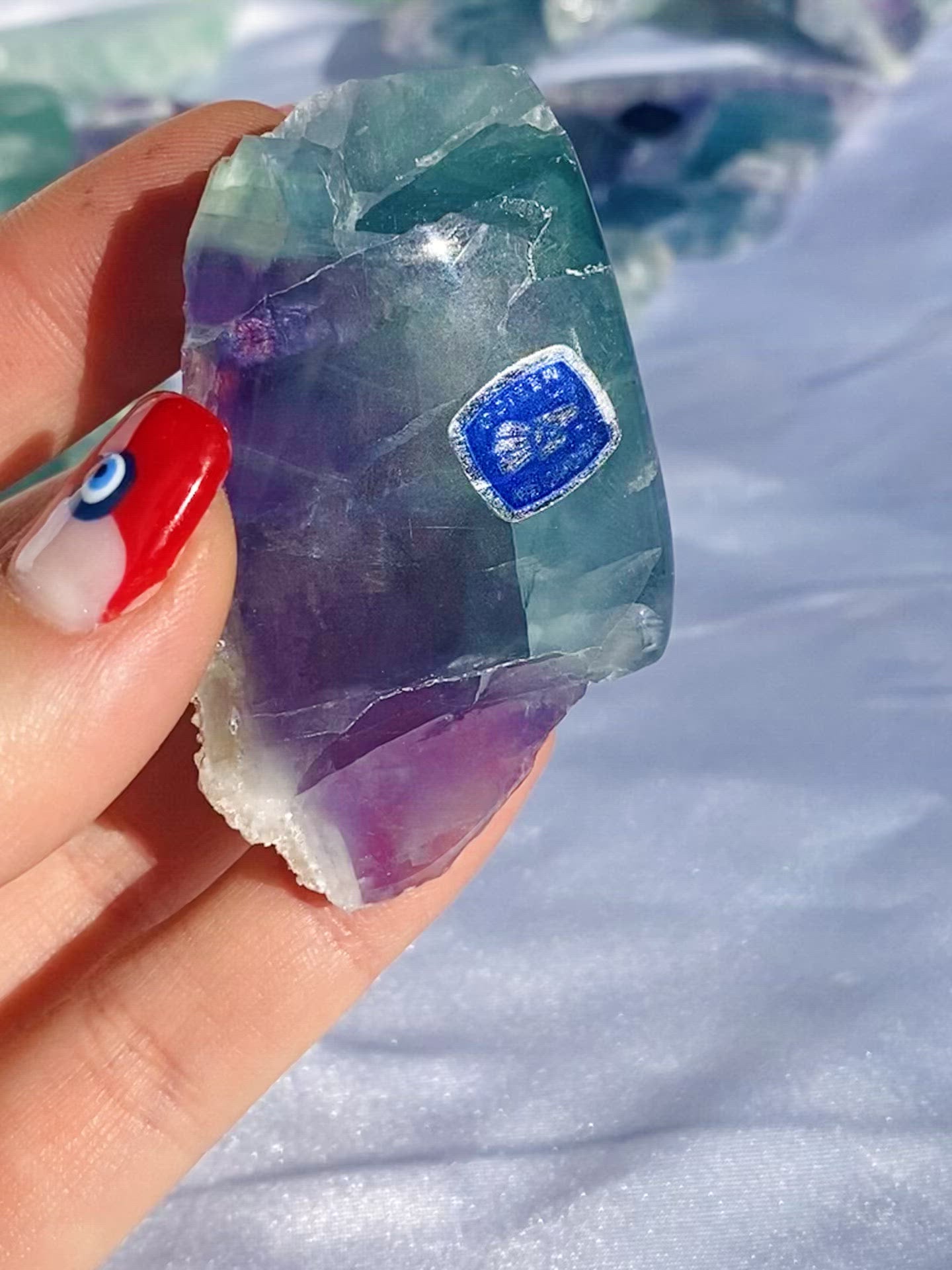 Fluorite Slice | Clarity | Focus | Decisiveness